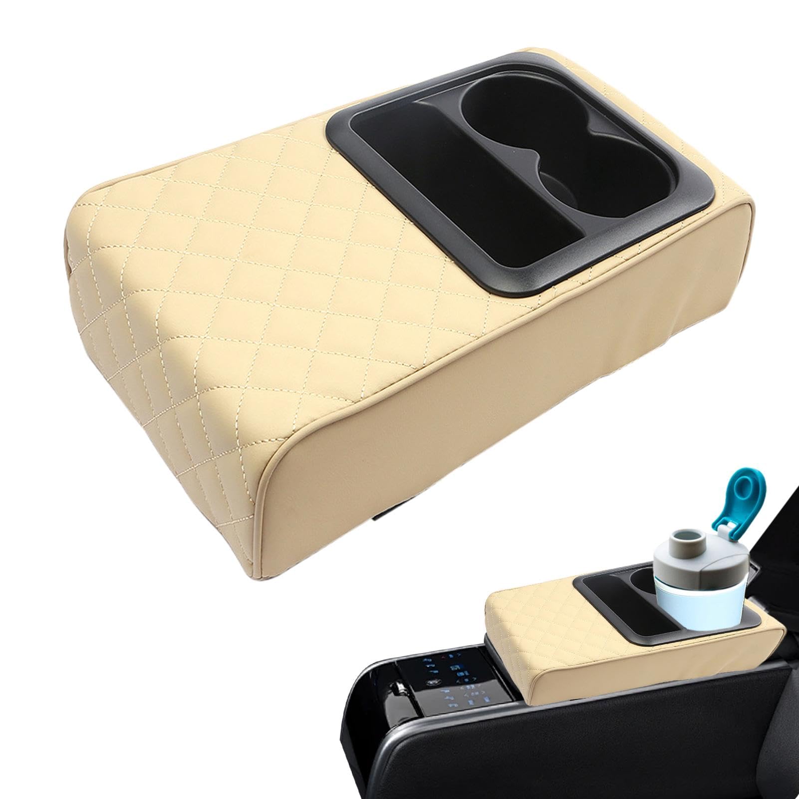 Auto Mittelkonsole Armlehne Kissen - Auto Mittelkonsole Abdeckung Auto Armlehne Box Schutz | Offroad Mittelkonsole Auto Mittelkonsole Armlehne Kissen - Auto Mittelkonsole Abdeckung Auto Armlehne Box Schutz | Offroad Mittelkonsole von Naqqios