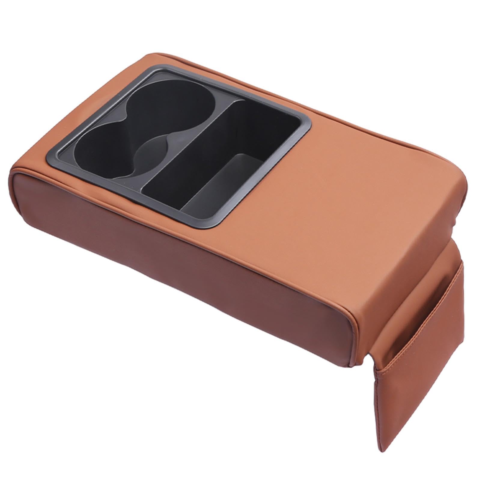 Auto-Mittelkonsolenabdeckung, Armlehnenabdeckung für Auto, wasserdicht, aus bequemem PU-Leder, multifunktionales und innovatives Auto-Innenzubehör Auto-Mittelkonsolenabdeckung, Armlehnenabdeckung für Auto, wasserdicht, aus bequemem PU-Leder, multifunktionales und innovatives Auto-Innenzubehör von Naqqios