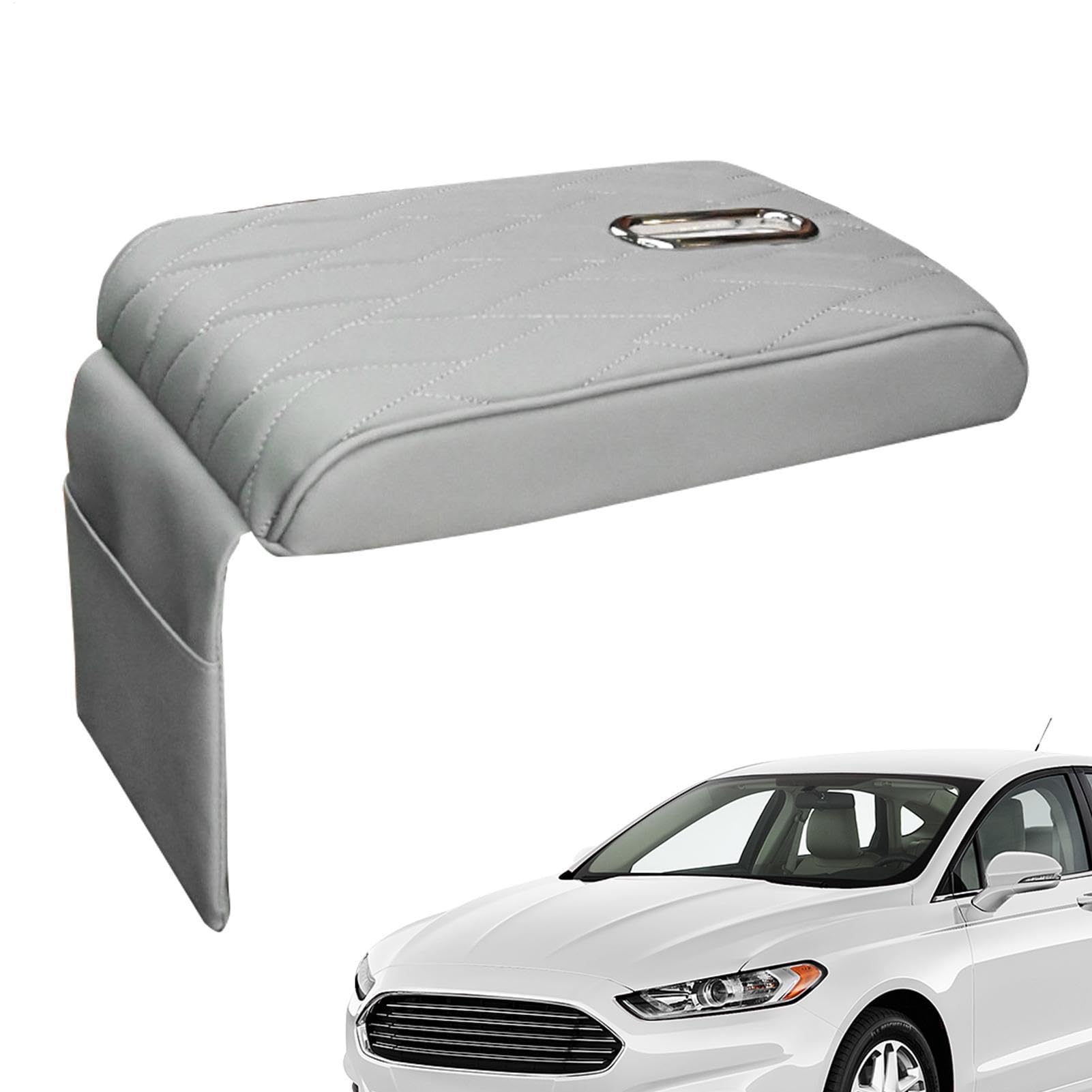 Auto Ruheabdeckung Pad Mittelkonsole Armlehne Pad - Leder Automatik Konsole Ellenbogenmatte mit Aufbewahrungstaschen | Kissen Mattenschutz Kissen Anti- Auto Ruheabdeckung Pad Mittelkonsole Armlehne Pad - Leder Automatik Konsole Ellenbogenmatte mit Aufbewahrungstaschen | Kissen Mattenschutz Kissen Anti- von Naqqios