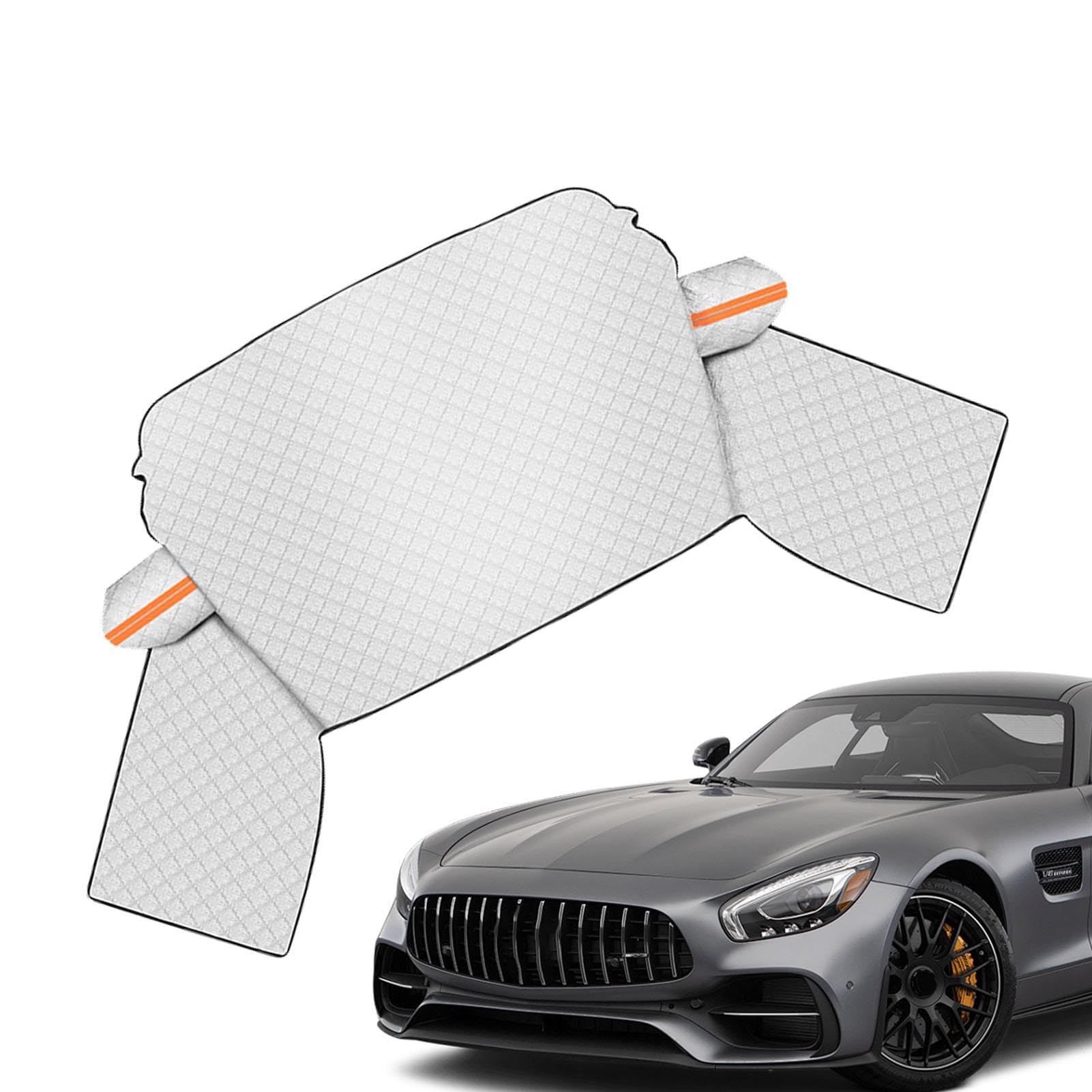 Auto-Schneeabdeckung, Windschutzscheibenabdeckung für Eis und Schnee | Windschutzscheibenabdeckungen Silber | Sonnenblende für Windschutzscheibe Auto Auto-Schneeabdeckung, Windschutzscheibenabdeckung für Eis und Schnee | Windschutzscheibenabdeckungen Silber | Sonnenblende für Windschutzscheibe Auto von Naqqios