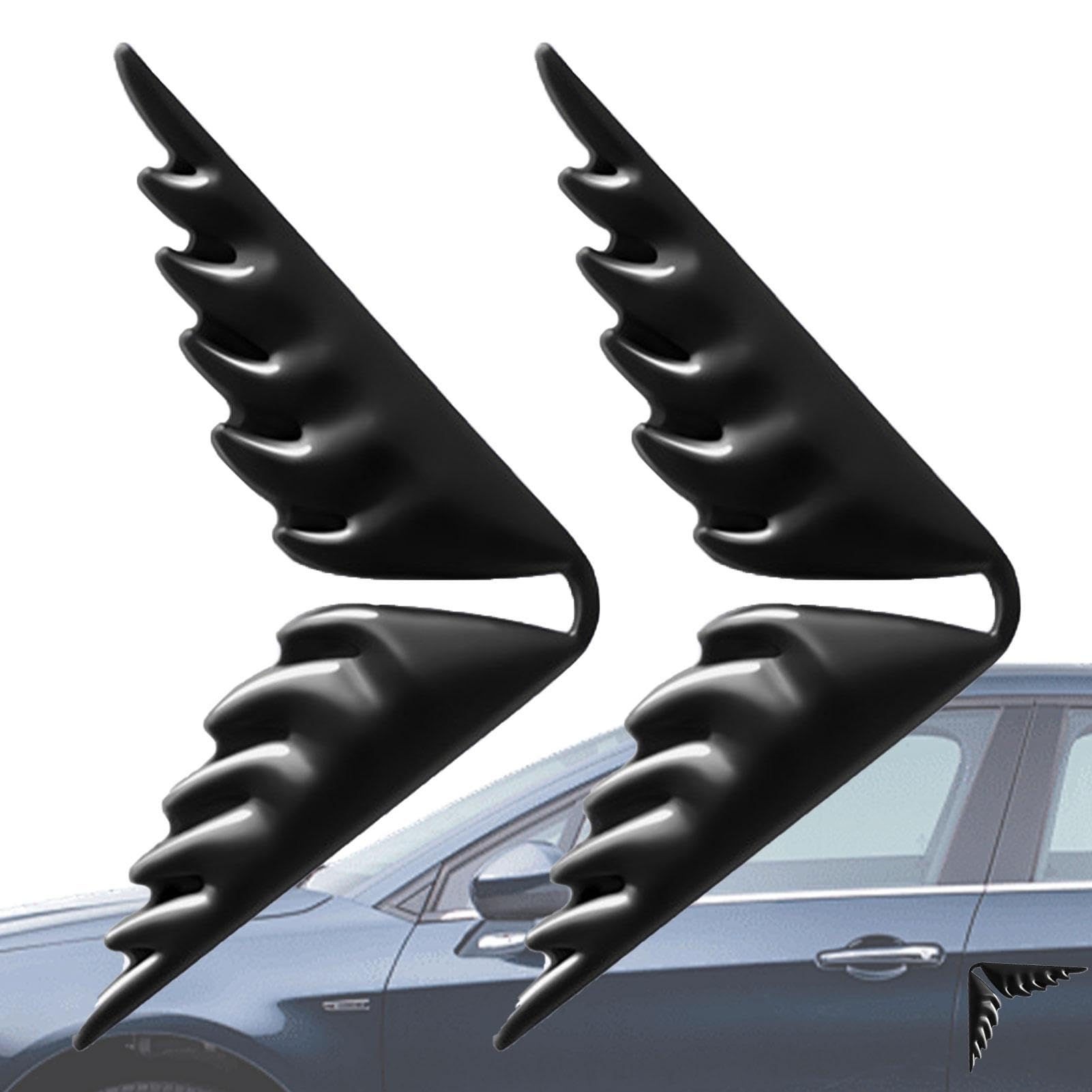 Autotürschützer für Autos, Autotürschutz, 2 Stück Autotür-Eckschutz, 2 Stück in Flügelform, Autotüreckenschutz, Kantenaufkleber Autotürschützer für Autos, Autotürschutz, 2 Stück Autotür-Eckschutz, 2 Stück in Flügelform, Autotüreckenschutz, Kantenaufkleber von Naqqios