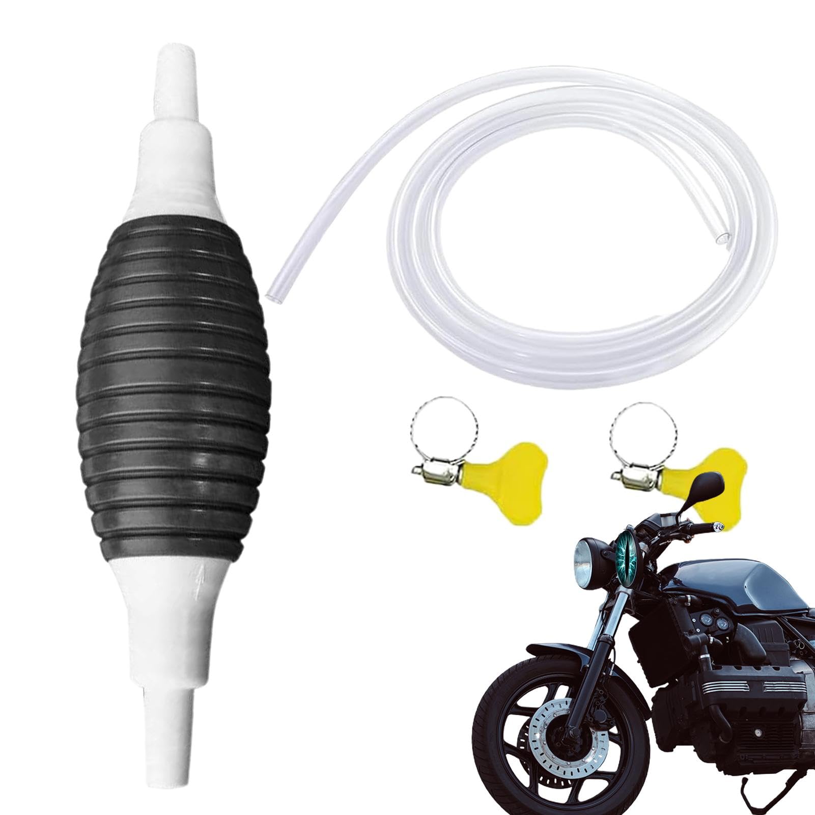Handpumpe mit Siphon – Handpumpe mit Siphon, leichter Siphon mit manueller Pumpe | Autozubehör, tragbare Pumpe mit doppeltem Rückschlagventil, Zubehör für das Auto Handpumpe mit Siphon – Handpumpe mit Siphon, leichter Siphon mit manueller Pumpe | Autozubehör, tragbare Pumpe mit doppeltem Rückschlagventil, Zubehör für das Auto von Naqqios