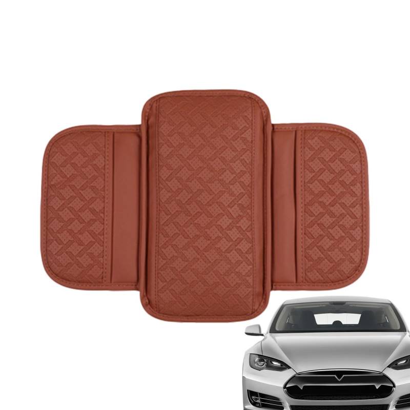 Höhe Kissen für Armlehnenbezug, Auto Mittelkonsolenpolster | Automatische Mittelkonsolenabdeckung mit Aufbewahrung, Auto-Handauflagekissen, C-Kissen von Naqqios