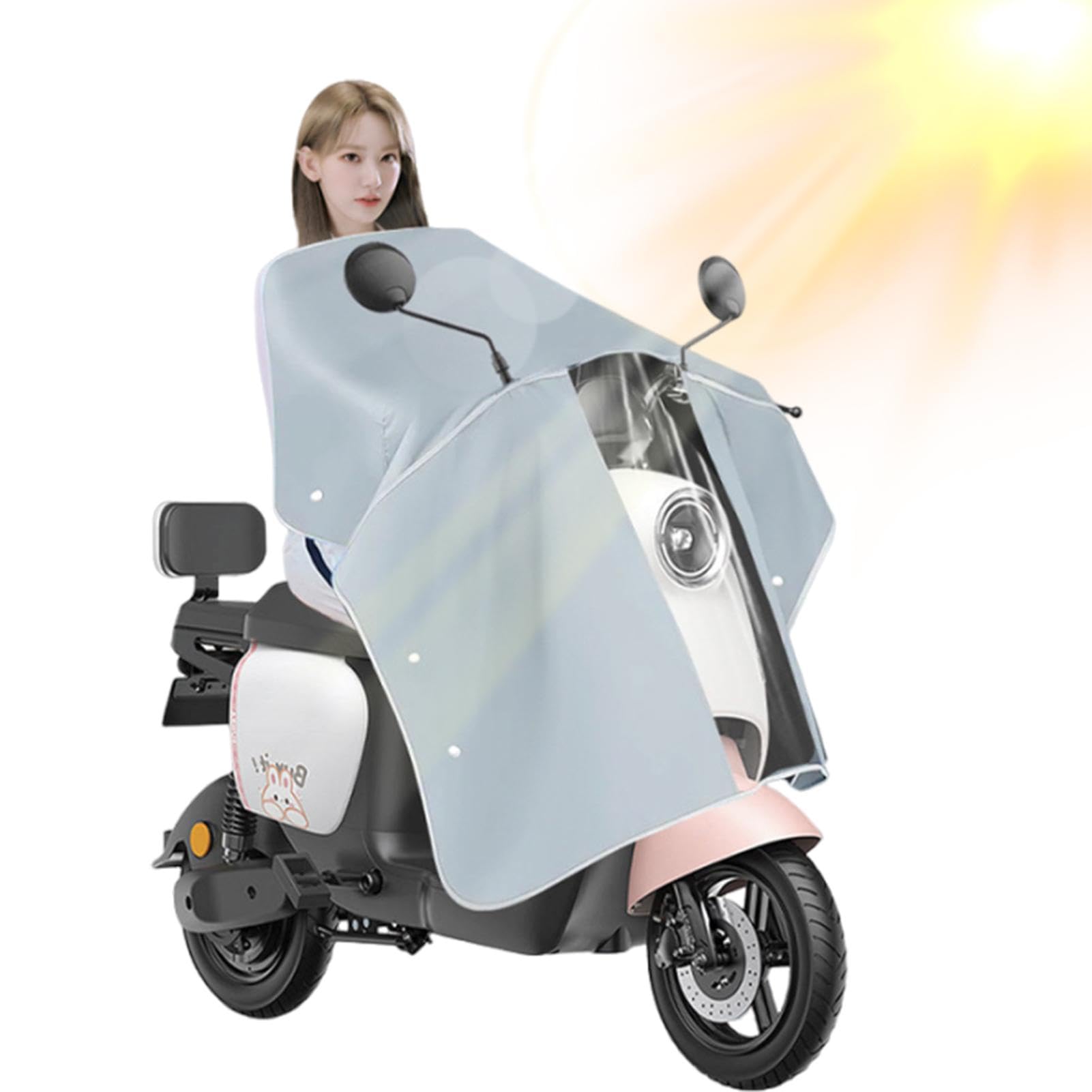 Motorrad Sonnenblende - Motorrad Sonnenblende Sonnenblende Faltbare Fahrrad Sonnenblende | Motorrad Sonnenschutz Abdeckung aus Oxford Stoff, Motorrad Winddichte Abdeckung, Scooter p Motorrad Sonnenblende - Motorrad Sonnenblende Sonnenblende Faltbare Fahrrad Sonnenblende | Motorrad Sonnenschutz Abdeckung aus Oxford Stoff, Motorrad Winddichte Abdeckung, Scooter p von Naqqios