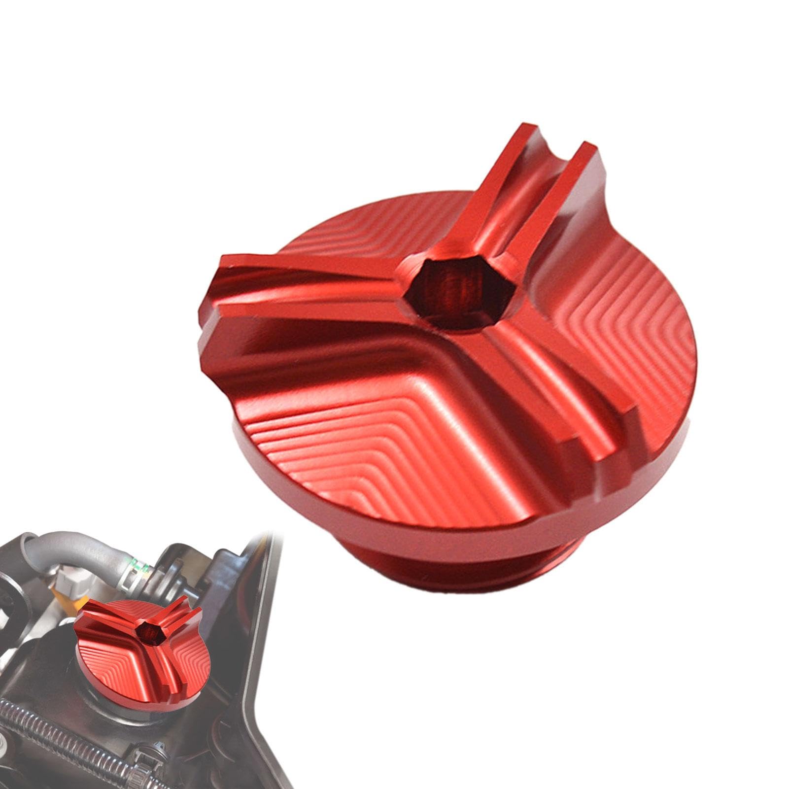 Motorrad-Tankdeckel, Motorradölstopfen, Ölfülldeckel, Getriebetankdeckel, Motorschraube, Ölfülldeckel, Motorradölfüller für die Fahrt Motorrad-Tankdeckel, Motorradölstopfen, Ölfülldeckel, Getriebetankdeckel, Motorschraube, Ölfülldeckel, Motorradölfüller für die Fahrt von Naqqios