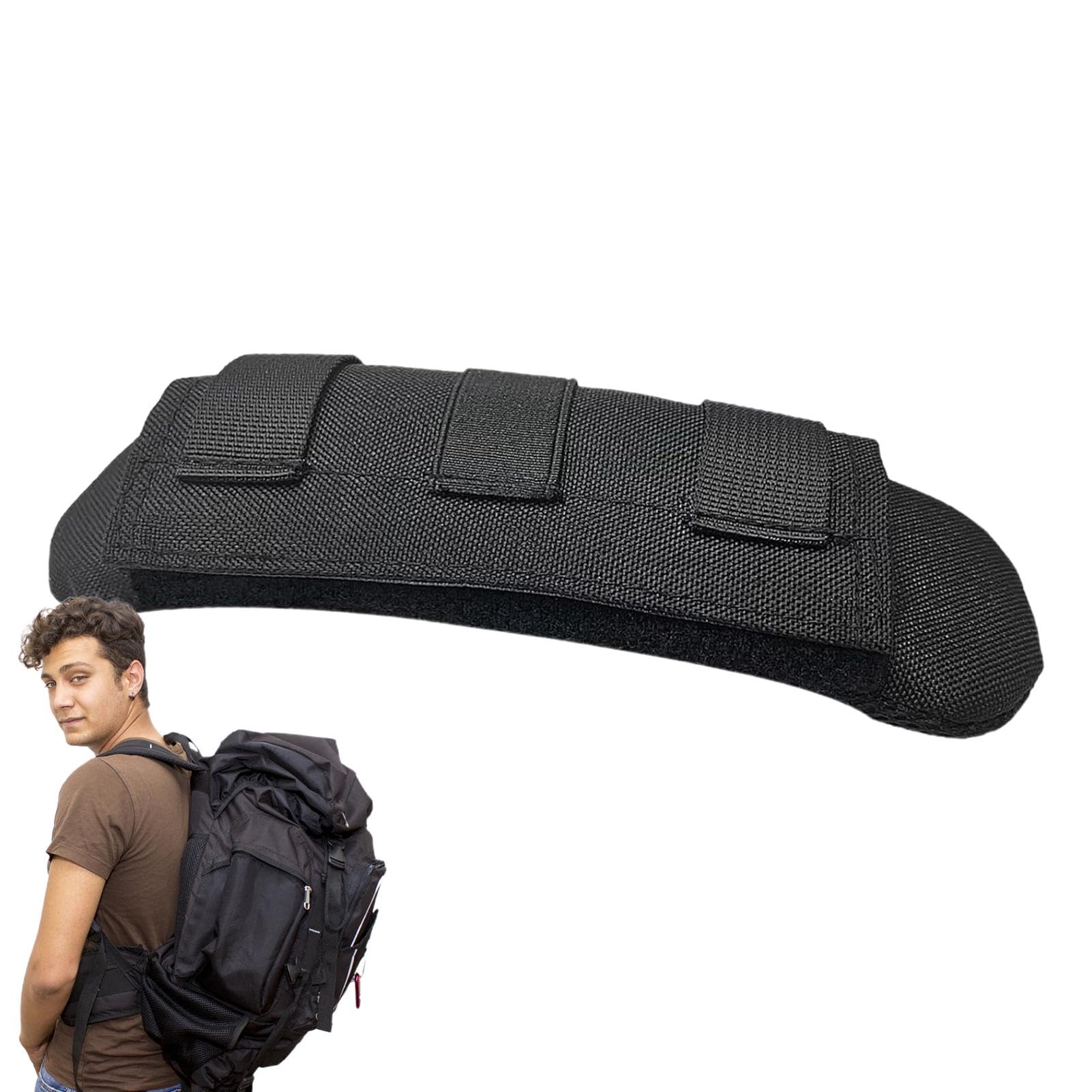 Rucksack-Gurtpolster – Schulterpolster für Taschengurt, dicke Schulterpolster für Taschen, Rucksack-Gurtpolster | Vielseitiger Rucksack, Ho Strap Pads Rucksack-Gurtpolster – Schulterpolster für Taschengurt, dicke Schulterpolster für Taschen, Rucksack-Gurtpolster | Vielseitiger Rucksack, Ho Strap Pads von Naqqios
