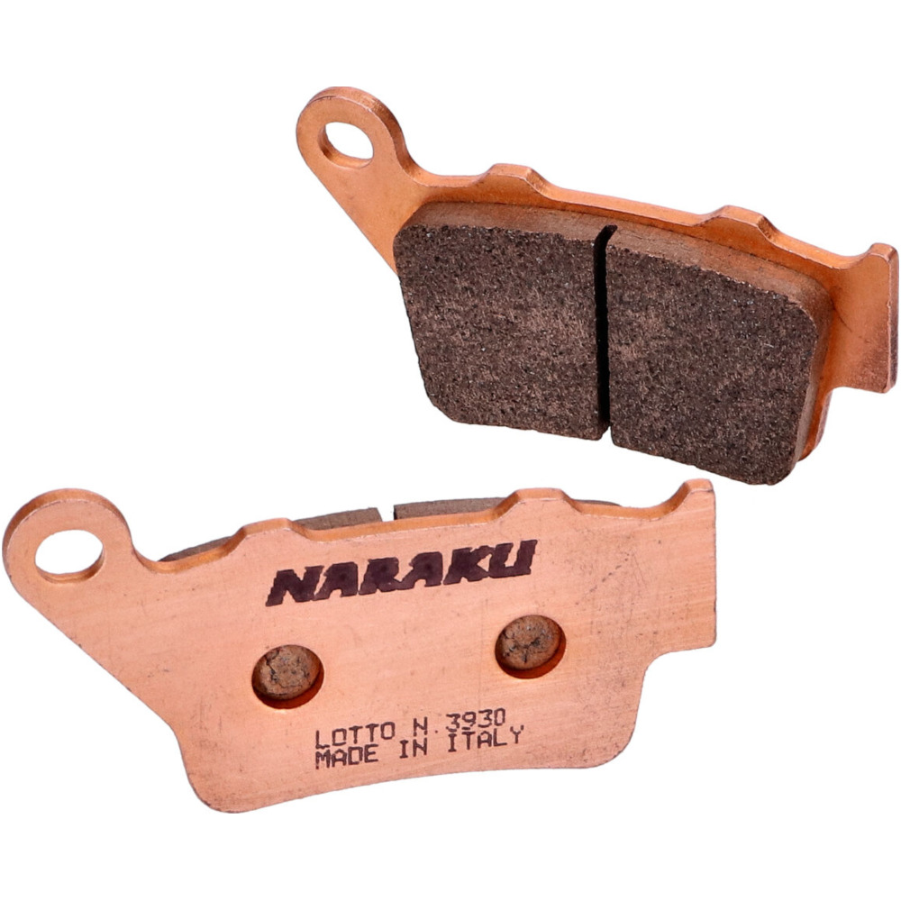 Bremsklötze bremsbeläge naraku sinter, hinten für ktm duke 125, 390 nk430.41/s von Naraku