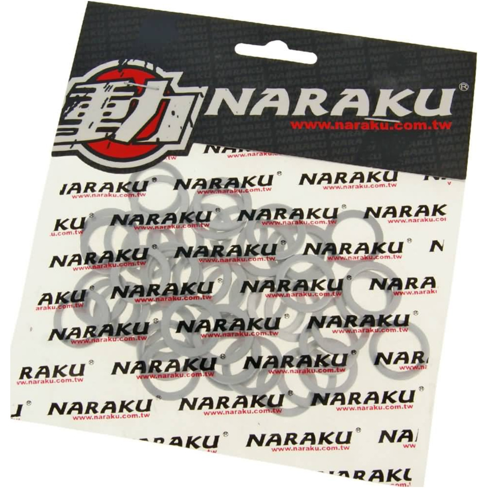 Naraku nk150.44-50 dichtringe aluminium  14x20x1,5mm 50 stück von Naraku