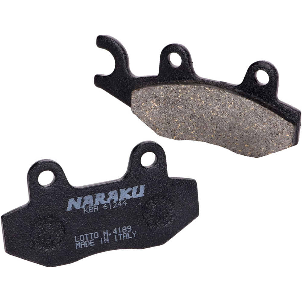 Naraku nk430.01 bremsklötze bremsbeläge  organisch für keeway, kymco, peugeot, tgb von Naraku