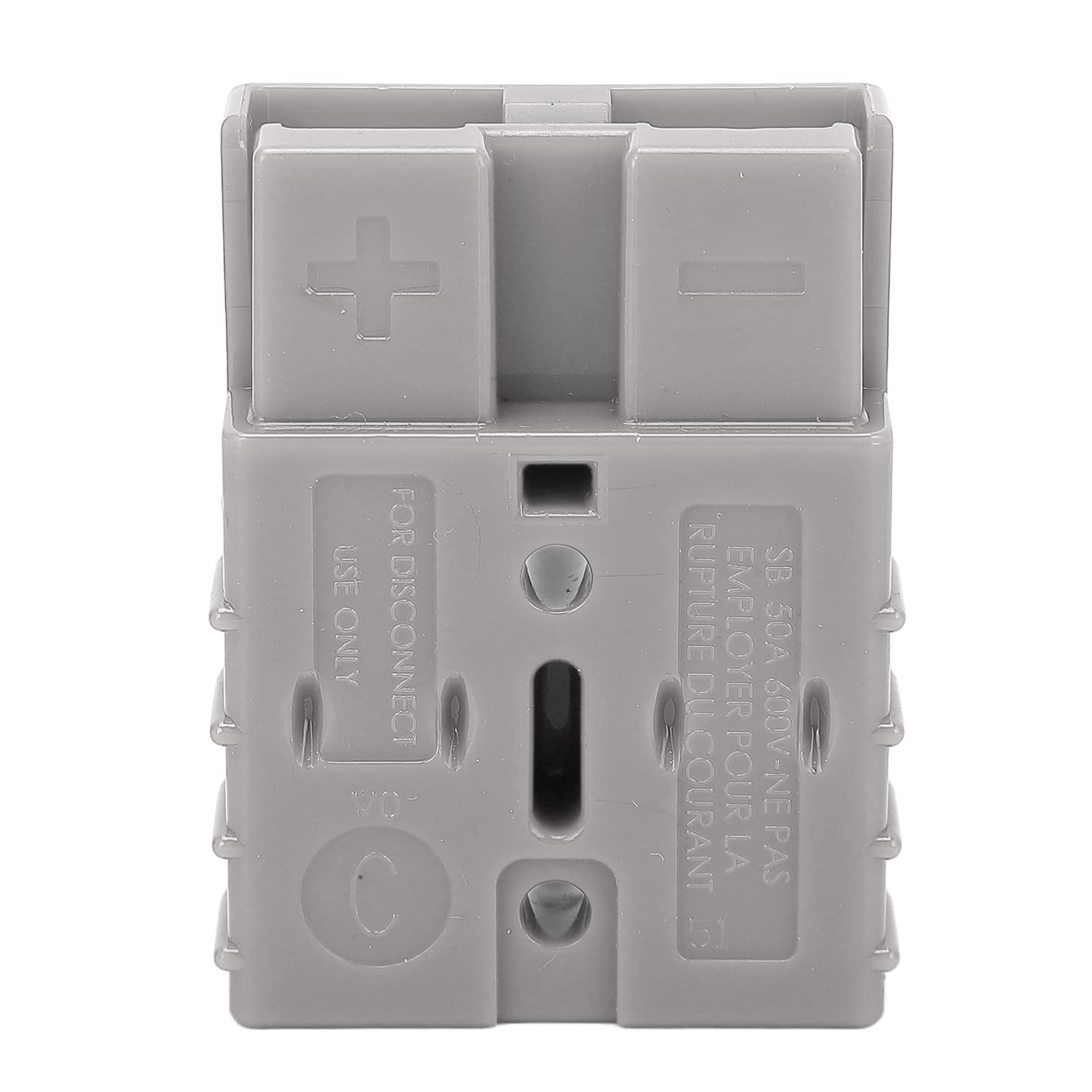 Solarstecker, Einfache Installation, Breite Anwendung, Fester Anschluss, Autobatterie-Stecker, Hohe Genauigkeit, 2-teilige Klemme für 16 mm² Kabel (Grey) von Naroote