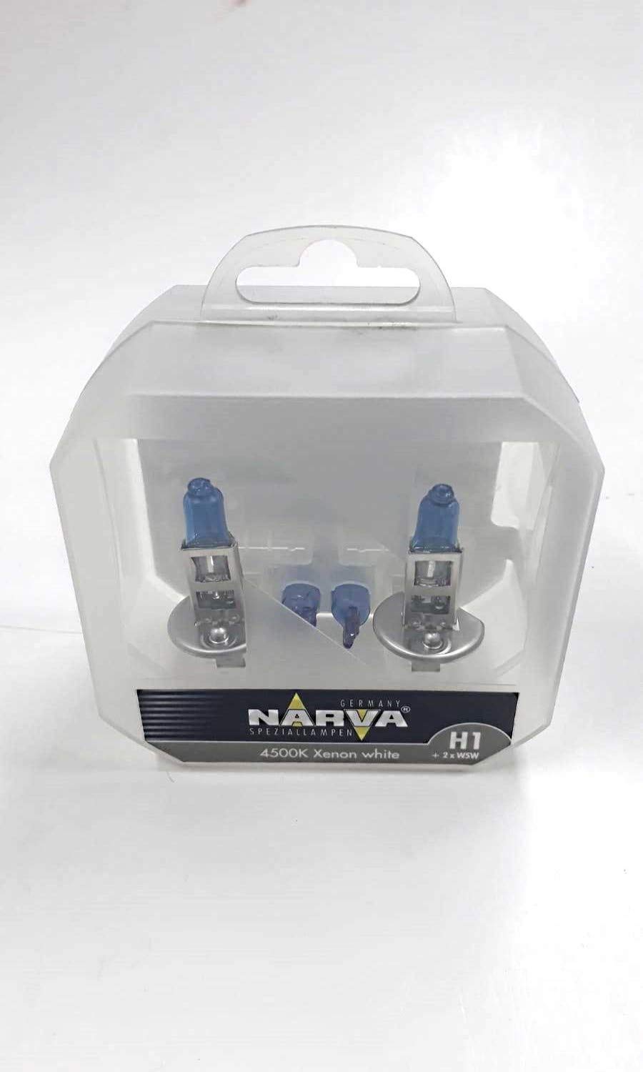 Narva GLÃœHLAMPE H1 12V/85W 2+2 SZT W5W H1/W5W 85W/5W RALLYE von Narva