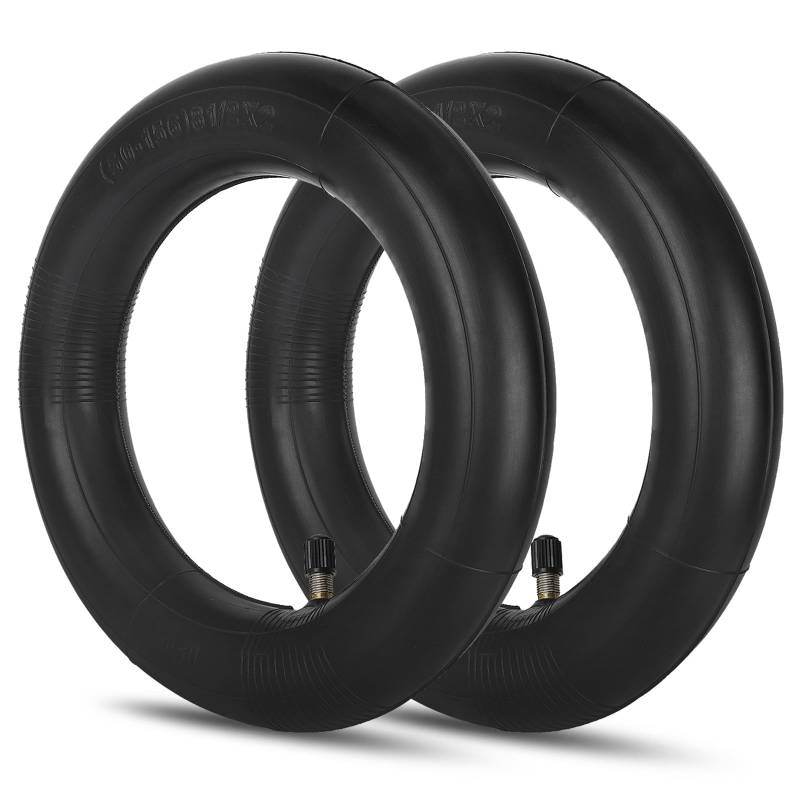 Natcoo E Scooter Schlauch 8 1/2 x2 l für Xiaomi Scooter, 2 mm Doppelte Dicke, Verschleißfest, Stoßdämpfend, 8,5 Zoll Schlauch für Xiaomi Pro 2/M365/Pro/1S/Essential/Mi 3 Roller, 50/75-6.1 Reifen von Natcoo