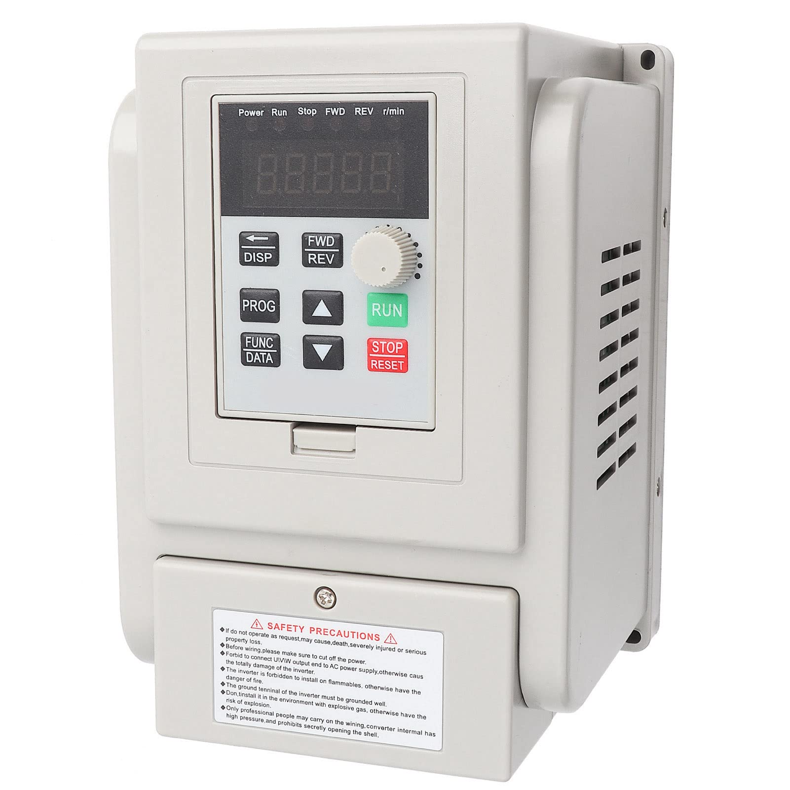 1,5 KW Frequenz umrichter AC220V einphasiger Wechsel richter 8a VFD variabler Frequenz antrieb PWM-Steuermotor-Regler Motor drehzahl regler für 3-Phasenmotor von Natudeco