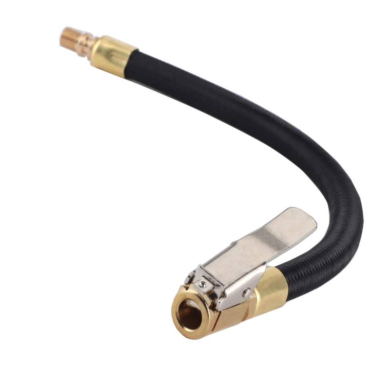 Natudeco Reifen -Inflator -Schlauchverlängerungsröhrchen -Reifenpumpe Schnelle Inflation Chuck Adapter Reifen -Inflatoranschluss mit US -Ventil für Auto -Fahrrad von Natudeco
