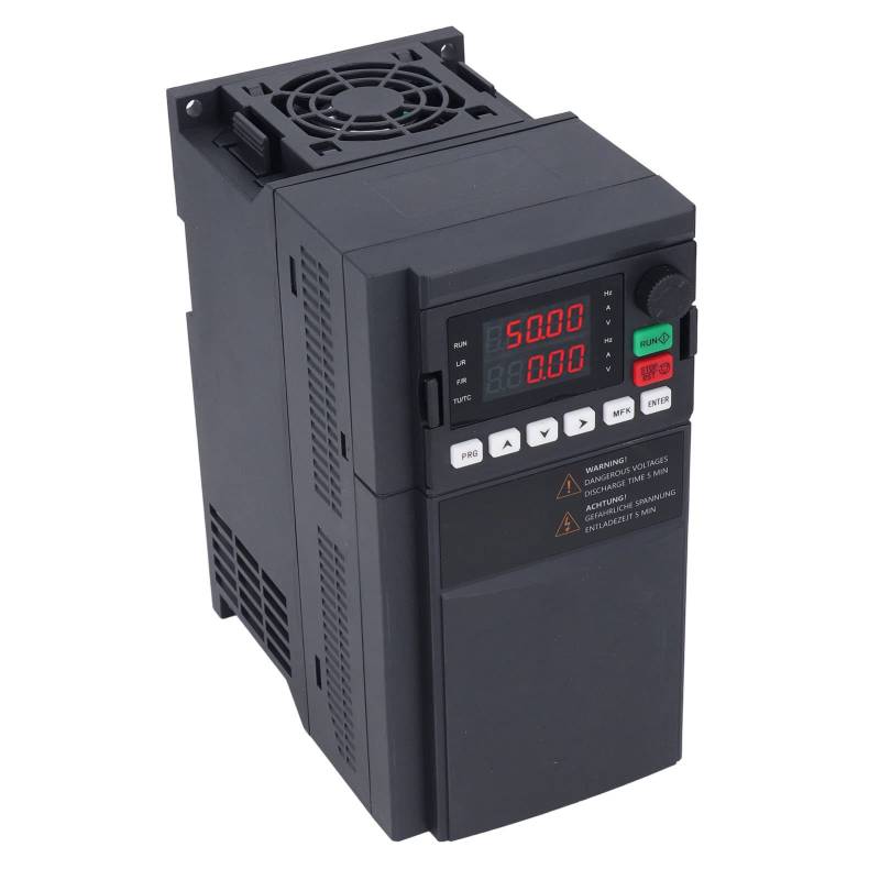SAKO Variabler Frequenzumrichter 7,5 KW Universeller 3-Phasen-Motorwechselrichter Effizienter Vektorwechselrichter Präzise Motorsteuerung AC 3PH 380 V von Natudeco