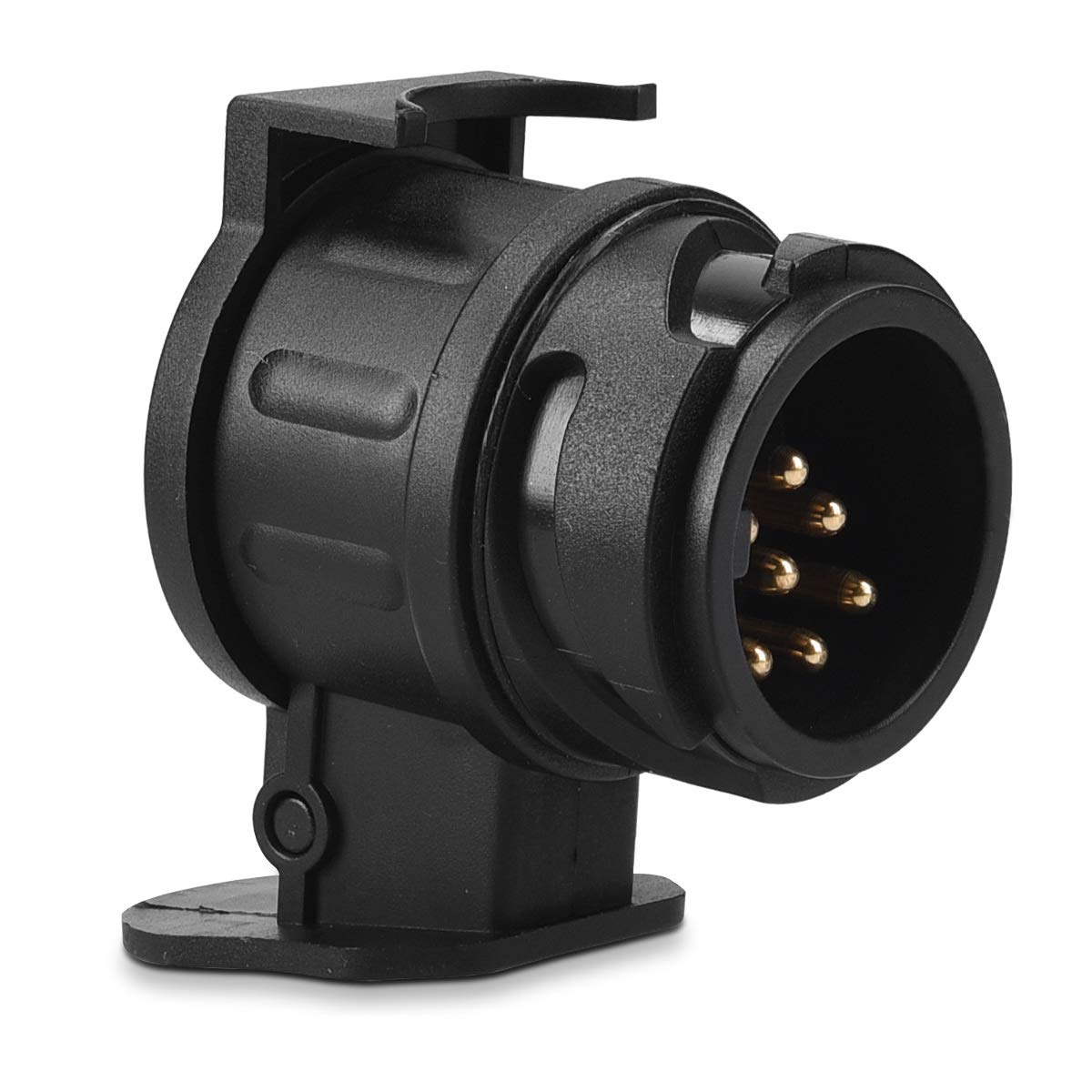 Navaris Trailer Adapter 13 zu 7 Pin - 12 V Adapter für Auto Anhängerkupplung Steckdose 13-polig auf Anhänger Stecker 7-polig - Adapter 13 auf 7 Pol Navaris Trailer Adapter 13 zu 7 Pin - 12 V Adapter für Auto Anhängerkupplung Steckdose 13-polig auf Anhänger Stecker 7-polig - Adapter 13 auf 7 Pol von Navaris