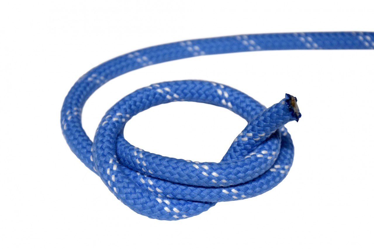 Leine TIVANO - für Glatte Winschen - Tauwerk Meterware, Durchmesser:10mm, Farbe:hellblau/weiß von Navyline