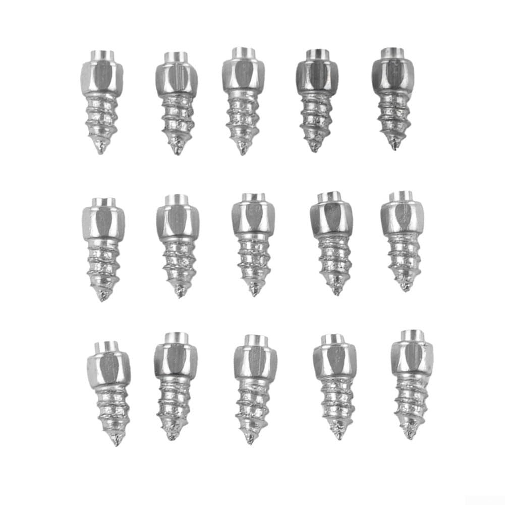 100 Stück Schneespikes zum Einschrauben, 9 mm Reifenbolzen für bessere Kontrolle auf Eis und Schnee 100 Stück Schneespikes zum Einschrauben, 9 mm Reifenbolzen für bessere Kontrolle auf Eis und Schnee von NbgrvB