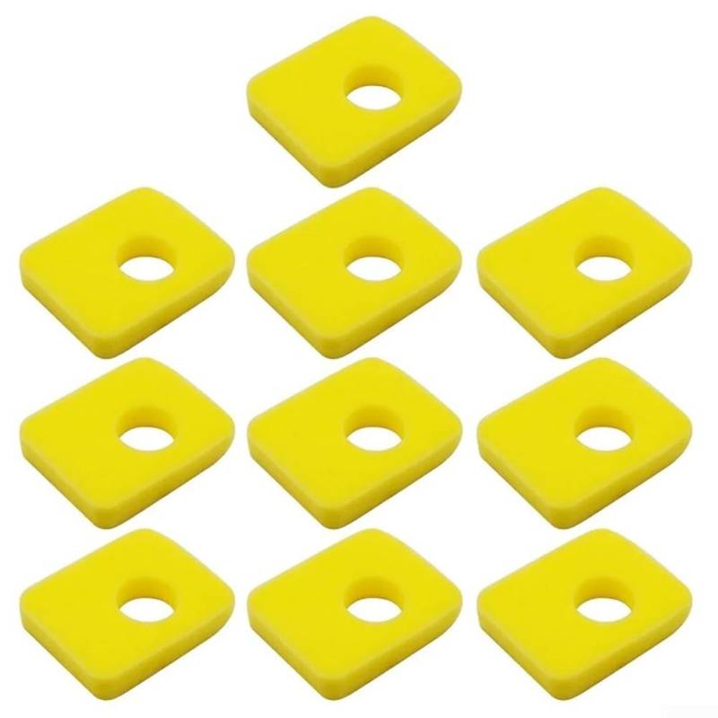 20 Stück Motorluftfilter Ersatz-Schaumstofffilterelement Rasenmäher Wartung kompatibel 550E 550EX Serie Motorfilter 09P702 09P602 Luftfilter Motorschutz Lufteinlassfilter von NbgrvB