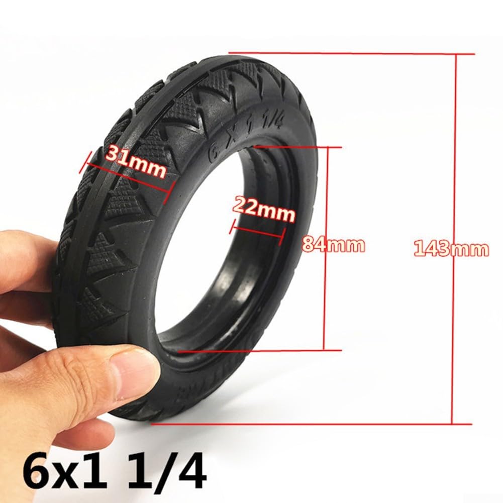 Kompakt und eine zuverlässige Vollreifenoption mit einer Größe von 15,2 cm für Faltrad oder Roller Kompakt und eine zuverlässige Vollreifenoption mit einer Größe von 15,2 cm für Faltrad oder Roller von NbgrvB