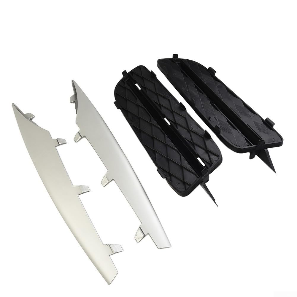 Kühlergrill-Abdeckung für BMW E70 X6 E71 2007 2010, 1 Paar mit Chrom-Verkleidung Kühlergrill-Abdeckung für BMW E70 X6 E71 2007 2010, 1 Paar mit Chrom-Verkleidung von NbgrvB