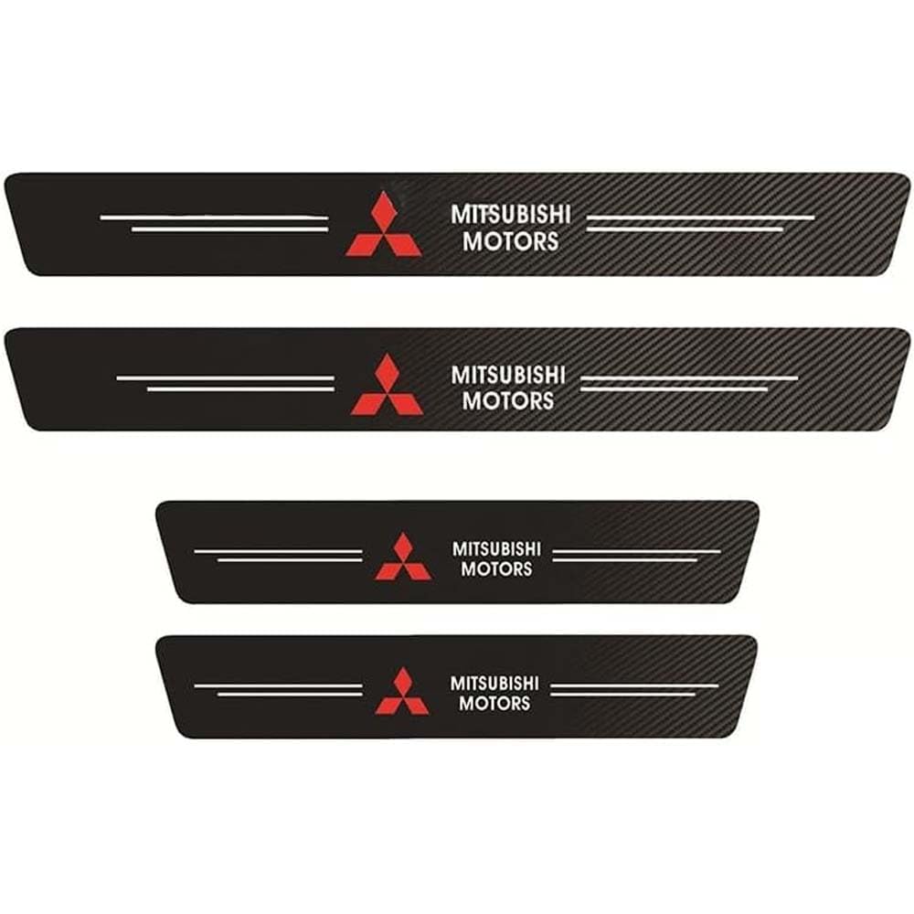 4 Stück Auto Einstiegsleisten Schutz für Mitsubishi Eclipse Cross Lancer Fortis Eclipse PHEV,Auto Einstiegsleisten Carbon Faser Aufkleber Auto Türschweller Protector,A 4 Stück Auto Einstiegsleisten Schutz für Mitsubishi Eclipse Cross Lancer Fortis Eclipse PHEV,Auto Einstiegsleisten Carbon Faser Aufkleber Auto Türschweller Protector,A von NeWnan