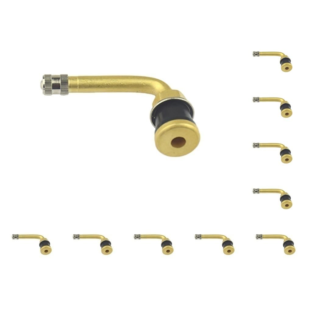 10 Satz Universal TR570C Messing LKW Tubeless Reifen Ellenbogen Stange Ventil Vorbau Bus 90 Grad Bend Reifen Ventilschaft 10 Satz Universal TR570C Messing LKW Tubeless Reifen Ellenbogen Stange Ventil Vorbau Bus 90 Grad Bend Reifen Ventilschaft von NeaxgeandX