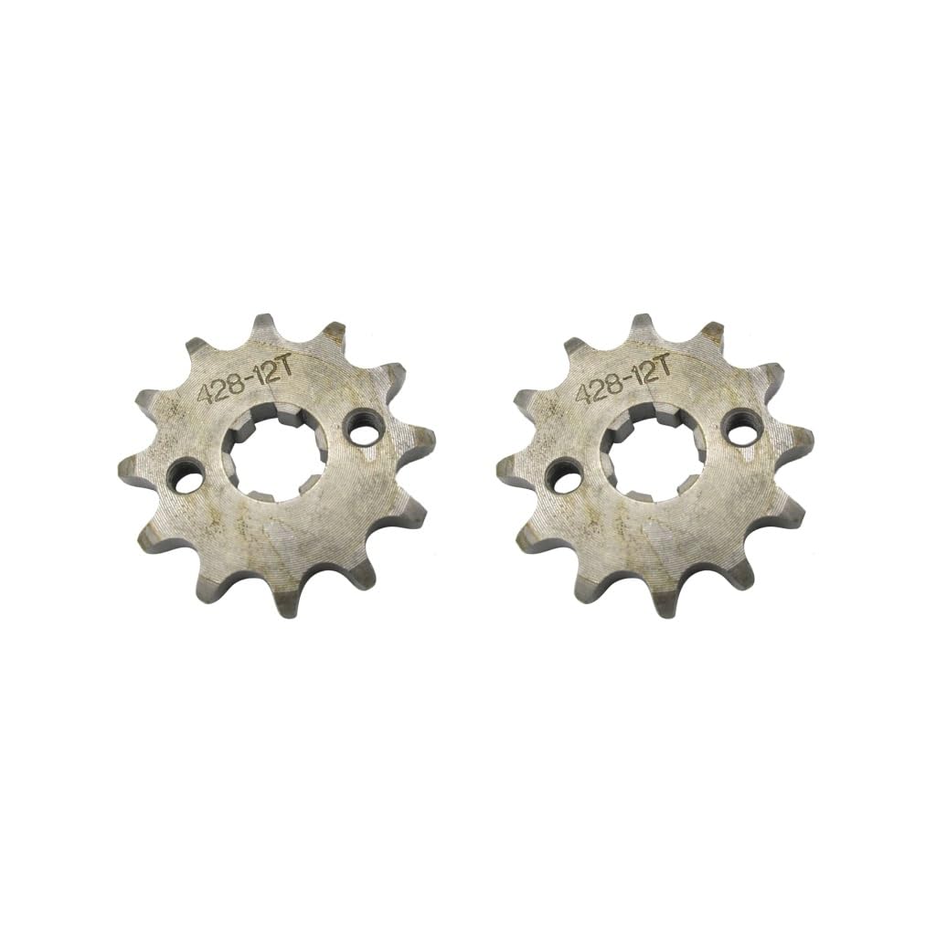 2 Satz 12T Zähne 17 mm 428 Kette Front Ritzel Pit Quad Dirt Bike ATV Buggy 2 Satz 12T Zähne 17 mm 428 Kette Front Ritzel Pit Quad Dirt Bike ATV Buggy von NeaxgeandX