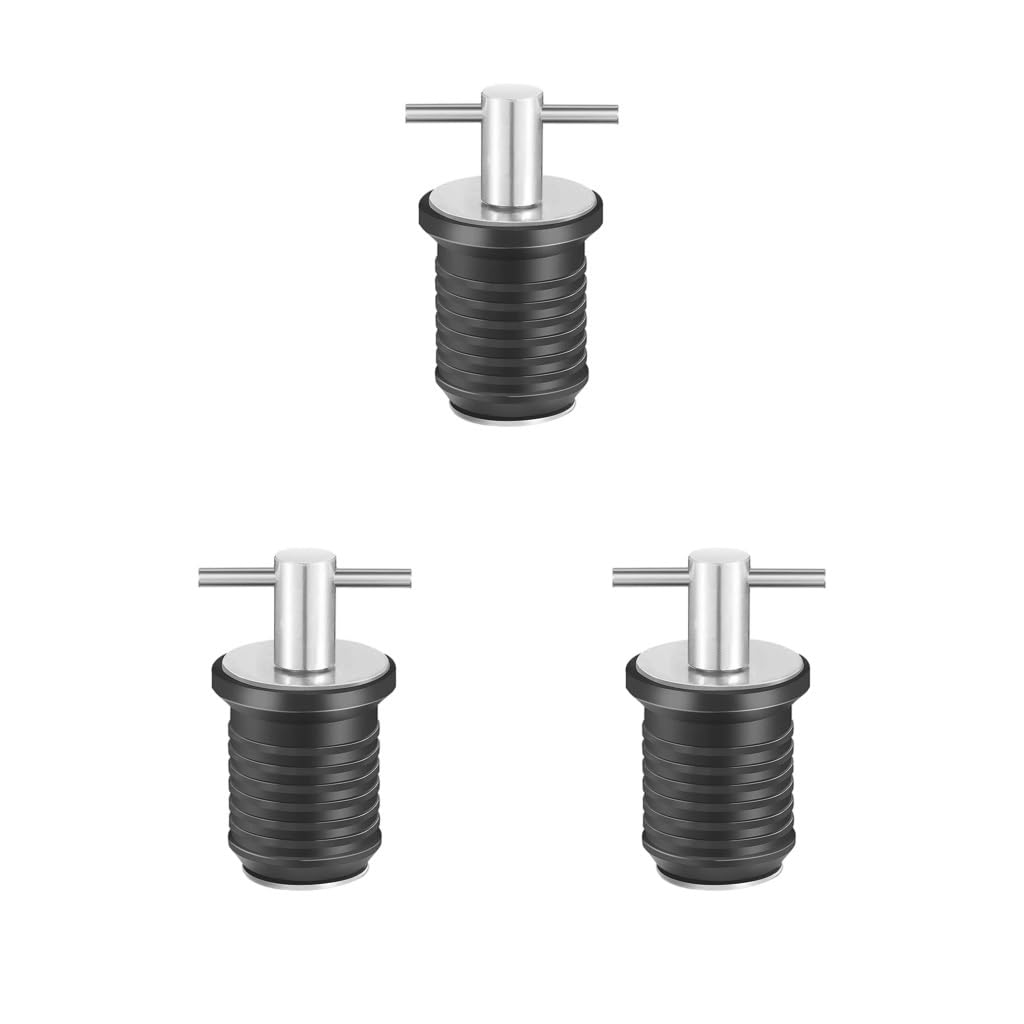 3 Satz von Marine Boot Plug Schraube für Bootfahren Kajak Wassersport, Edelstahl, 32 mm 3 Satz von Marine Boot Plug Schraube für Bootfahren Kajak Wassersport, Edelstahl, 32 mm von NeaxgeandX