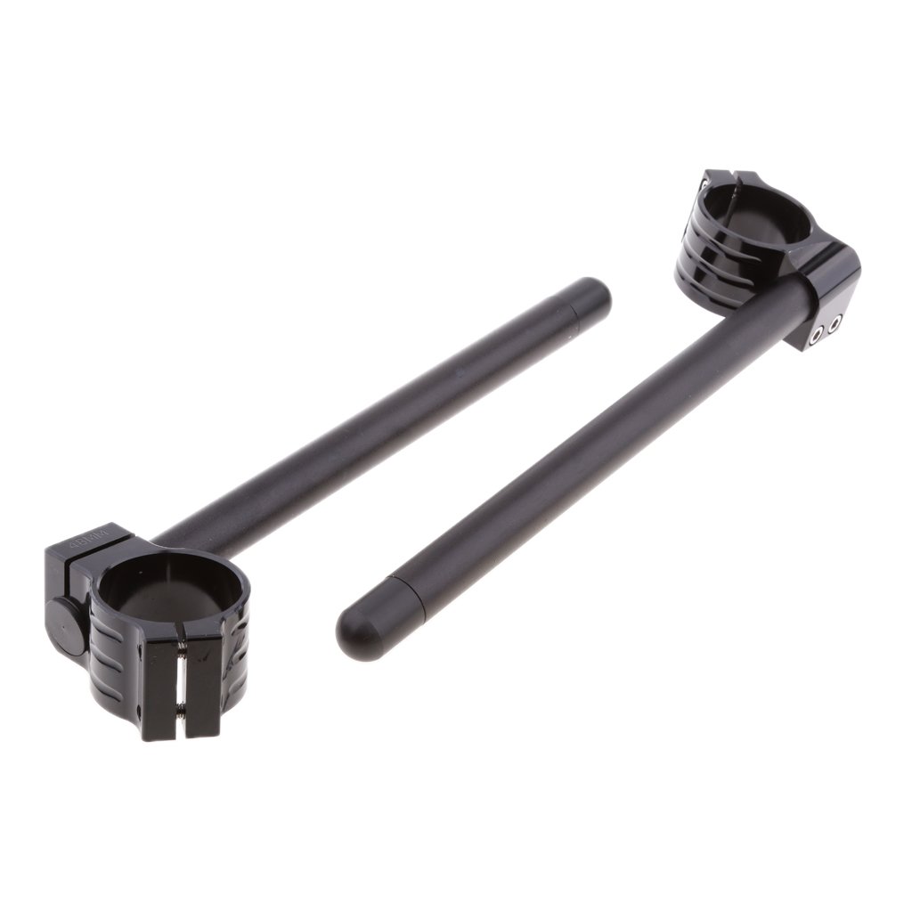 48mm CNC Aluminiumlegierung Motorrad Clip-On Lenker Lenker - Schwarz 48mm CNC Aluminiumlegierung Motorrad Clip-On Lenker Lenker - Schwarz von NeaxgeandX
