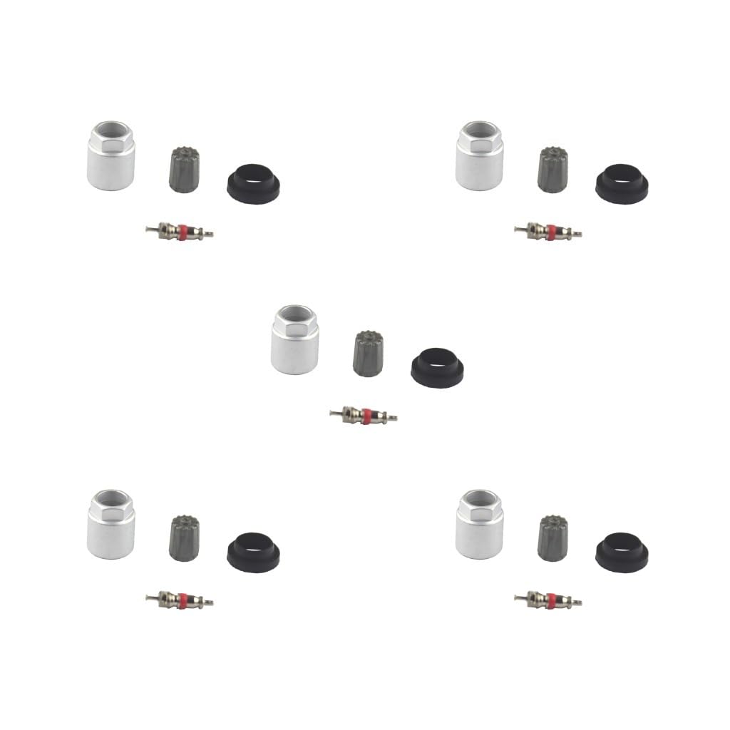 5 Satz von 4 Stück Reifendrucksensor Service Rebuild TPMS Service Pack Kit von NeaxgeandX