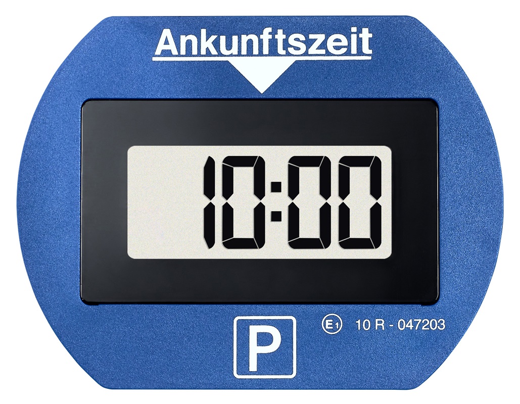 Needit PARK LITE elektronische Parkscheibe, blau, 1 Stück von Needit