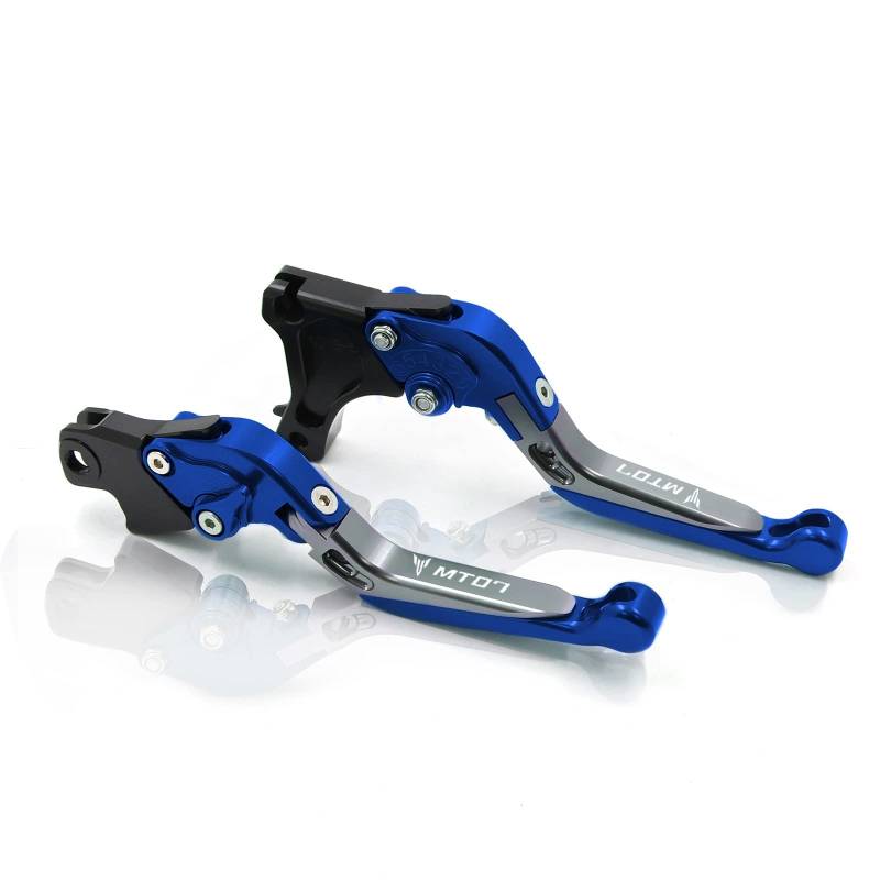 Bremsgriffhebel Kupplungsbremshebel Für MT-07 FZ-07 MT 07 FZ07 MT07 FZ 07 2014-2023 Motorrad CNC Einstellbare Klapp Ausziehbare Bremse Kupplung Hebel Griff Kupplungshebel(S) von Neini