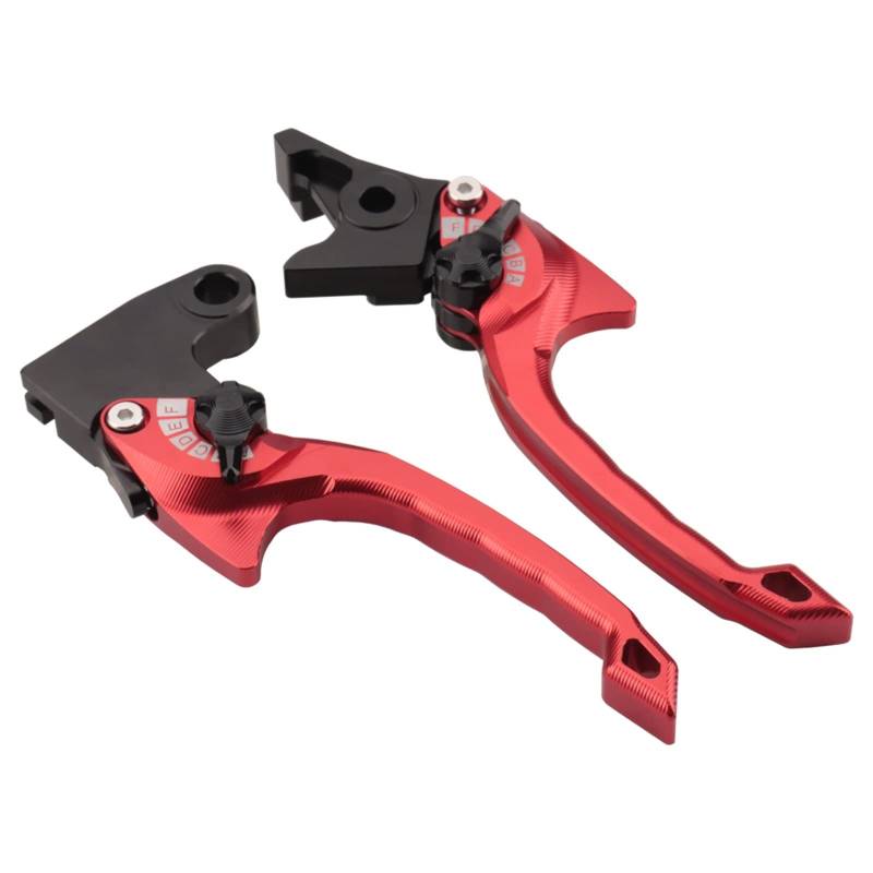 Bremsgriffhebel Kupplungsbremshebel Klappbare Bremskupplungshebel – Kurz Für Aprilia Für RS660 Tuono660 2020–2022 Tuono V4 1100 RR 1100RR Factory RSV4 1000 1000RR Kupplungshebel(Short Style-A) von Neini