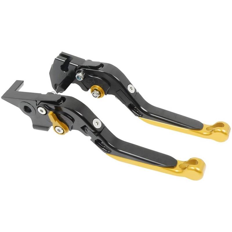 Bremsgriffhebel Kupplungsbremshebel Motorrad CNC Einstellbare Ausziehbare Klapp Bremskupplungshebel Für MT-07 FZ-07 MT 07 FZ07 MT07 FZ 07 2014-2021 Kupplungshebel(G) von Neini