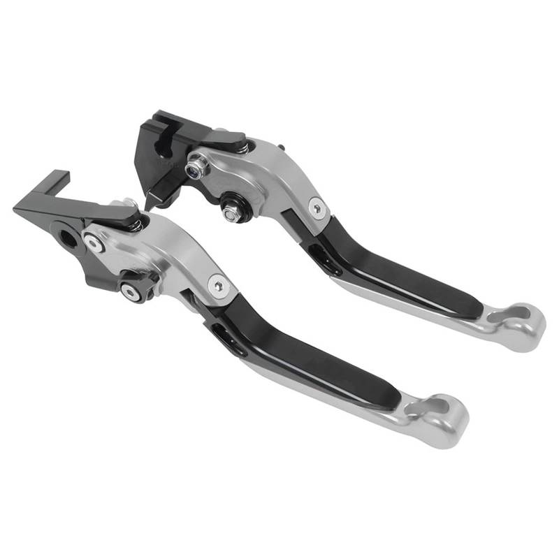 Bremsgriffhebel Kupplungsbremshebel Motorrad CNC Einstellbare Ausziehbare Klapp Bremskupplungshebel Für MT-07 FZ-07 MT 07 FZ07 MT07 FZ 07 2014-2021 Kupplungshebel(Q) von Neini