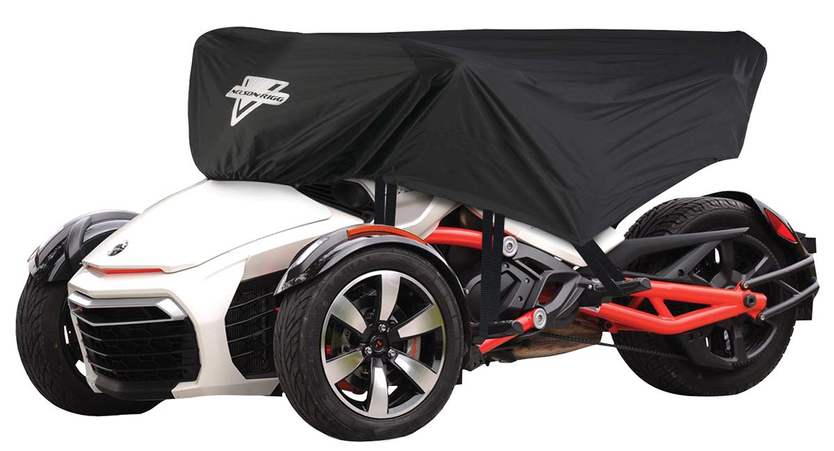 Nelson Rigg Defender Extreme CAS-375-S Can-Am Spyder Halbabdeckung passend für F3-T (Saddlebags), RT, RT-S, RT-Limited, RT-S Special von Nelson-Rigg