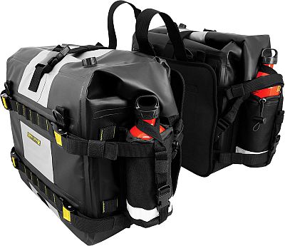 Nelson Rigg Hurricane 2x25L, Satteltaschen wasserdicht - Schwarz/Hellgrau Nelson Rigg Hurricane 2x25L, Satteltaschen wasserdicht - Schwarz/Hellgrau von Nelson Rigg