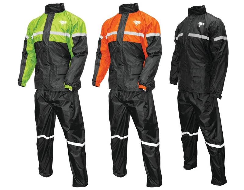 Nelson-Rigg SR-6000-HVY-04 Stormrider Regenanzug (Schwarz/High Visibility Gelb, X-Large) von Nelson-Rigg