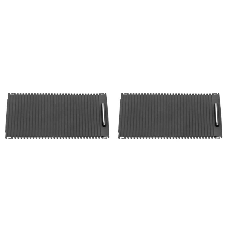 Nemeae 2X Auto Mittel Konsolen Abdeckung Rollo Getränke Halter für C W204 S204 E W212 A20468047089051 von Nemeae