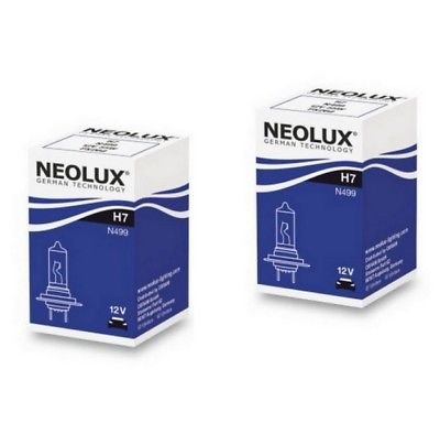2x NEOLUX N499 H7 12V 55W PX26d Halogen Scheinwerfer Lampe 2 Stück NEOLUX® by OSRAM von NEOLUX