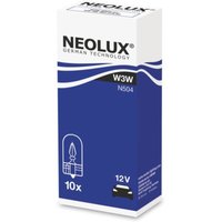 Glühlampe Sekundär NEOLUX W3W 12V, 3W, 10 Stück Glühlampe Sekundär NEOLUX W3W 12V, 3W, 10 Stück von Neolux