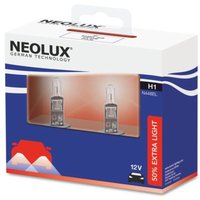 Glühlampe Halogen NEOLUX H1 Extra Light + 50% 12V/55W, 2 Stück von Neolux