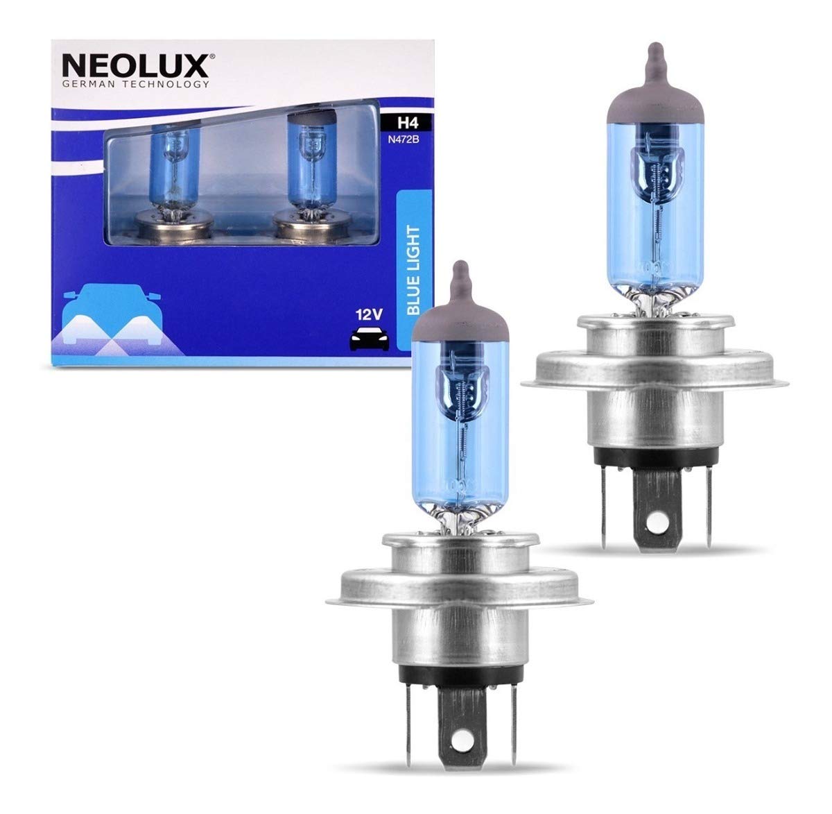Neolux H4 12V 6055W P43t Blue Light 2st Neolux H4 12V 6055W P43t Blue Light 2st von NEOLUX