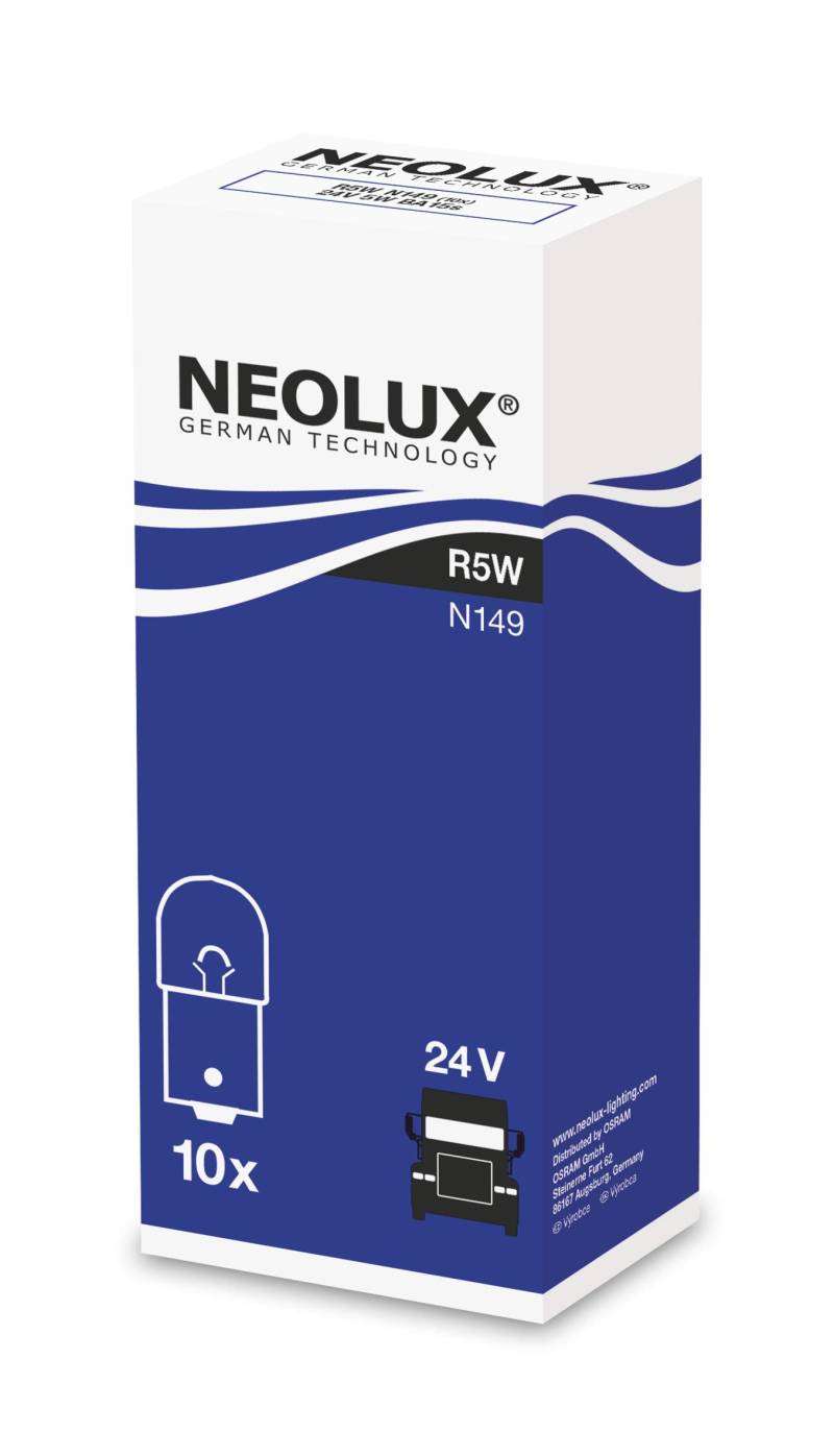 R5W 24V 5W BA15s 1st. Neolux von NEOLUX