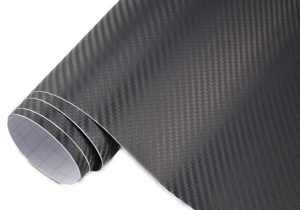Neoxxim 3.54€/m2 3D Carbon Folie - schwarz - 1000 x 152 cm selbstklebend Car Wrapping Folie von Neoxxim