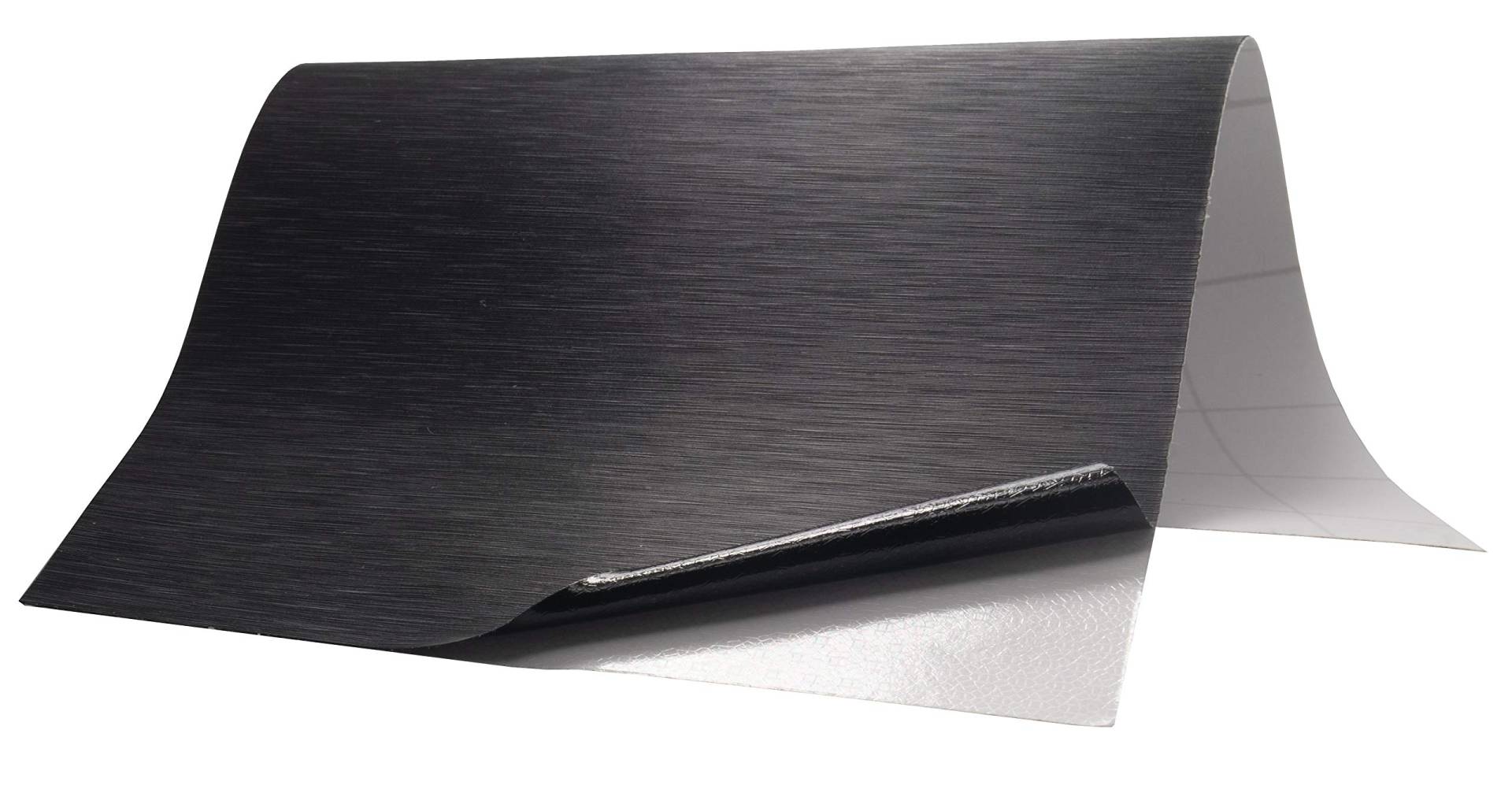 Neoxxim 7.15€/m2 Folie Edelstahl gebürstet - SCHWARZ - 100 x 152 cm blasenfrei selbstklebend flexibel Dekor Folie Auto Küche Klebefolie Schutzfolie Neoxxim 7.15€/m2 Folie Edelstahl gebürstet - SCHWARZ - 100 x 152 cm blasenfrei selbstklebend flexibel Dekor Folie Auto Küche Klebefolie Schutzfolie von Neoxxim