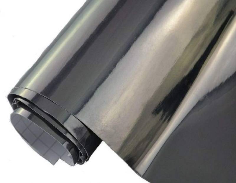 Neoxxim 7.7€/m2 Auto Folie - CHROM Spiegel Folie Schwarz - 200 x 152 cm meterware Klebefolie selbstklebend Wrapping von Neoxxim