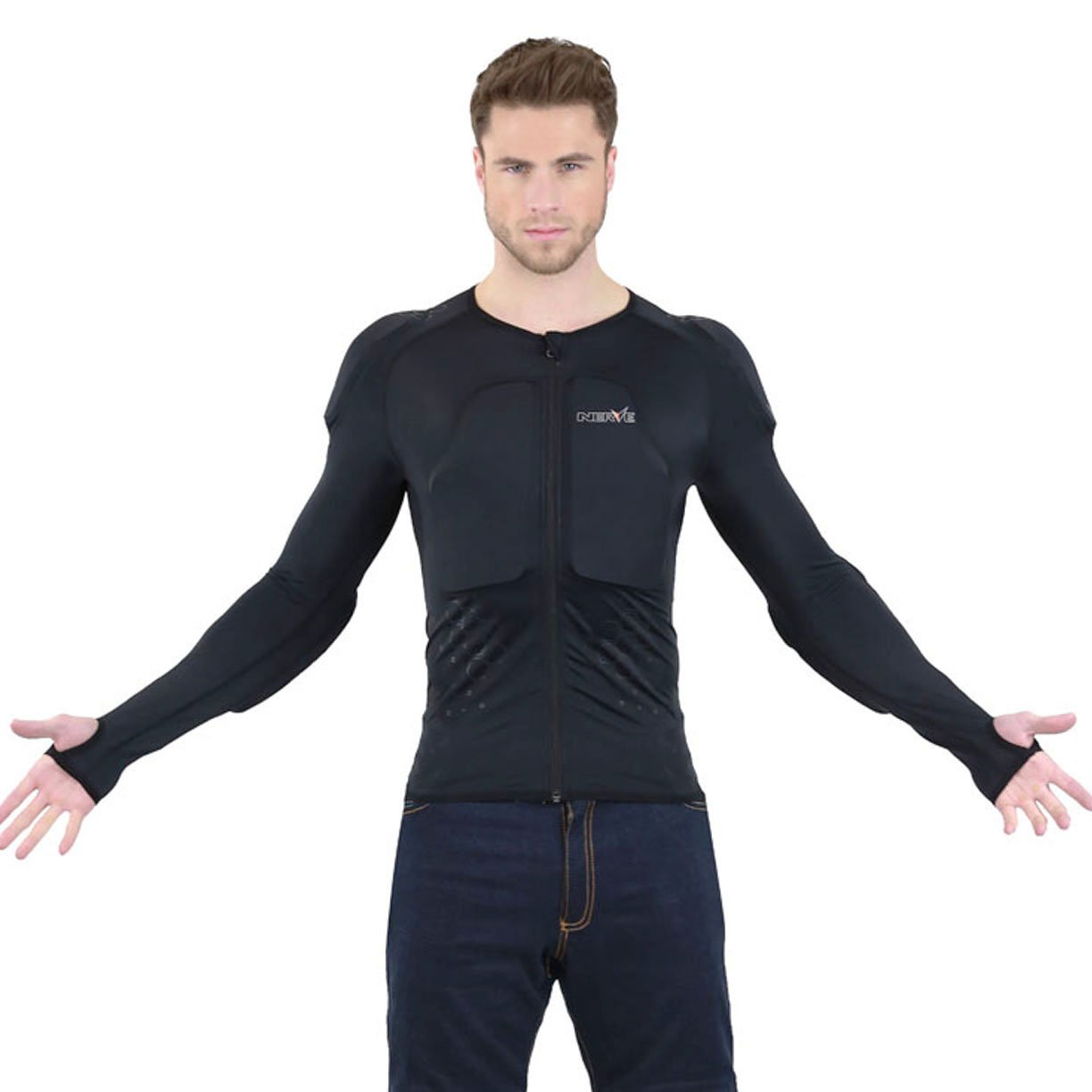 Nerve Armorgel Protektorenjacke, Schwarz, 3XL-4XL Nerve Armorgel Protektorenjacke, Schwarz, 3XL-4XL von Nerve