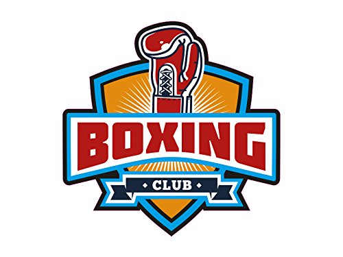 1 x Aufkleber Boxing Sticker Club Boxhandschuh Boxingpunch Punch Hand Sport WCS von NetSpares